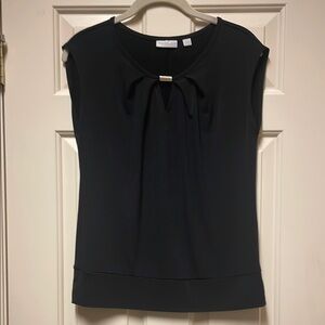 Elegant Black Sleeveless Top